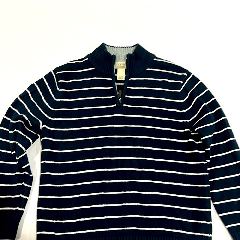 LL Bean, Quarter Zip, Sweater